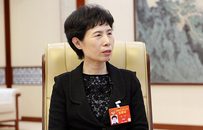 全國政協(xié)委員、中國貿(mào)促會會長高燕：推動全方位對外開放 促進外貿(mào)穩(wěn)中提質(zhì)