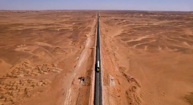 中國人在撒哈拉沙漠修鐵路